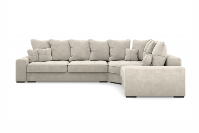 Угловой диван-кровать, набор 2, Империя (Scratch resistance) White