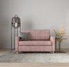 Кресло-кровать, ширина 120 см, ткань Palermo Ash Rose